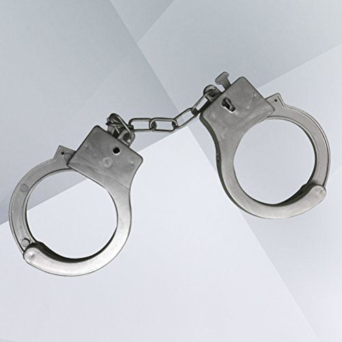 TOYMYTOY 6Pcs Childrens Handcuff Police Pretend Play Props Cosplay Hero Role Play Props for Kids Party Costumes / Role Play / Stage Performance