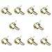 10pcs 9mm Spring Clip Fuel Hose Line Water Pipe Air Tube Clamps Fastener