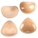 Silicone Adhesive Bra Pads Inserts, Push Up Sticky Removable Swimsuit Cups Bra Pad Breast Enhancer (2 Pair)