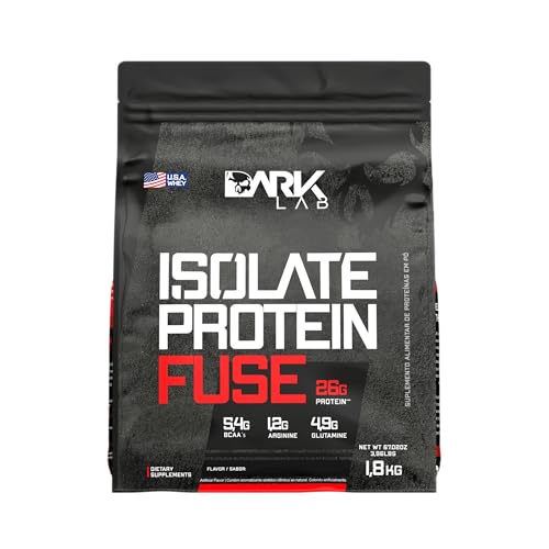 Isolate Protein Fuse Dark Lab, 1.8Kg, Brownie, Suporte Muscular