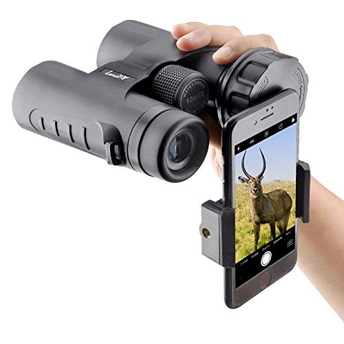 Spotting Scope Universal Phone Mount-Support Monocular Binoculars Spotting Scopes Eyepiece Diameter 24-47mm- Compatible with Smartphone Width 55-102mm Almost All Models of Mobilephones on The Market