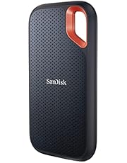 SanDisk 1TB Extreme Portable SSD - Up to 1050MB/s - USB-C, USB 3.2 Gen 2 - External Solid State Drive - SDSSDE61-1T00-G25