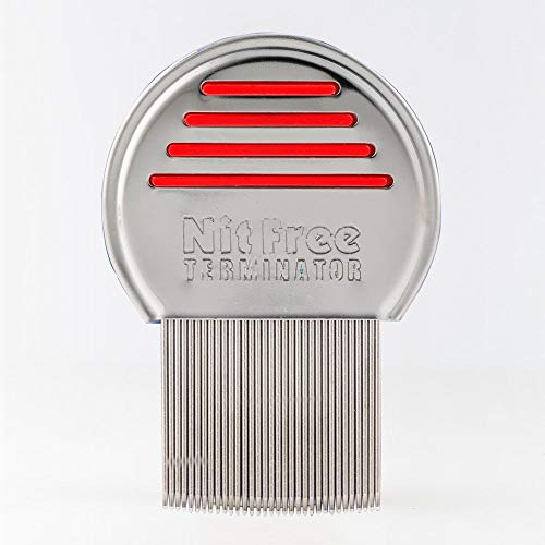 Terminator Lice Comb, Professional Head Lice and Nit Comb, Stainless