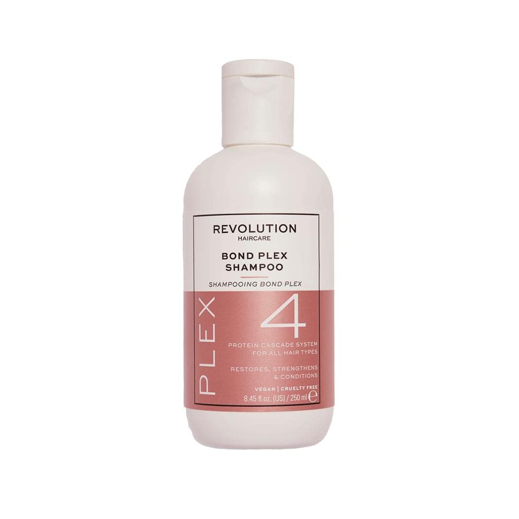 Makeup Revolution Haircare London Plex 4 Bond Shampoo 250 ml (Packing may vary).