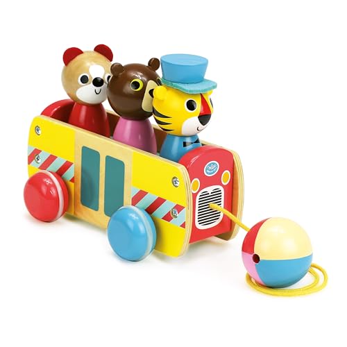Pull Along Bus + Animal Shape Sorter