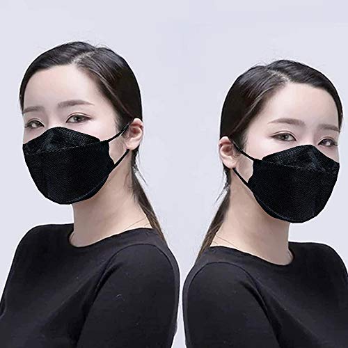 1 Pack Protective Korean Style Face Mask 10PCS/Pack Black Trugears