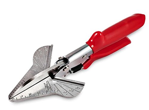 Preamer Angle Scissors Trim Mitre Siding Fillet Shear Snips Trimming Cutter Tool for Cutting Timber, Plastic, PVC