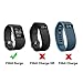 EveShine 2Pcs Fitbit Surge Charger, [Extra Length] 3.3ft /1M Replacement USB Charging Cable for Fitbit Surge Bracelet Wristband Super Watch Smart Watch
