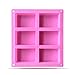 6 Cavity Soap Plain Rectangle Silicone Mold Handmade for hand soap, chocolate, cake, baking (1 pack)