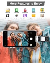 Sunany USB Flash Drive 256GB, Photo Stick Memory