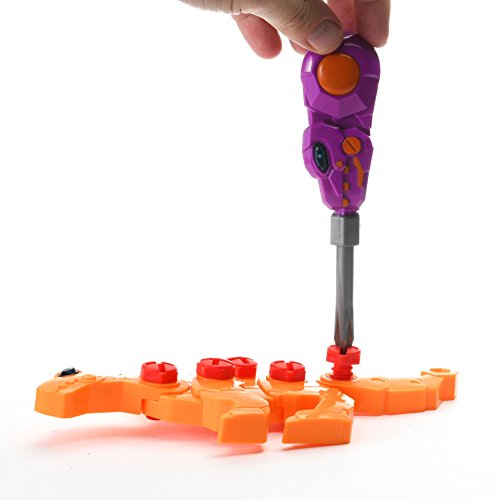 image for Prextex Dinosaur Themed Kids Tool Belt with Adjustable Children's Carp