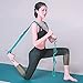 Yoga Stretch Strap, Cotton Non Elastic Multi Loop 80 inch Exercise Stretching Band for Physical Therapy, Pilates, Dance, Hamstring, Gym, Pose Fixing, Training, Bonus Carry Bag and Instructions Guide