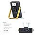 LOFTEK 15W 6000K Work Light, Portable Cordless Floodlight for Outdoor Camping Fishing, with Rechargeable 6600mAh Lithium Batteries, USB Ports Used to Plug in Mobile Devices (Black & Yellow)
