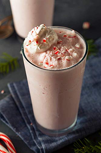 Festival Candy Cane Crunch - Crushed Peppermint Candy Topper Bits - Perfect Holiday Addition To Any Dessert Or Drink - Comes With Scoop And Recipe Card - Christmas Cookie Decorations, Candy Cane (1LB)