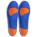 Sports Gel Insoles and Shoe Inserts for Women and Men Breathable Cushion with Small Holes, Sizes 9-13 by HLYOON(L)