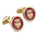 M. LA HART Chicago Enamel Cufflinks