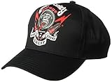 Gas Monkey Garage Men's Embroidery Screen Print Baseball Cap, Black, One Size