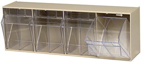 Quantum Storage Systems Qtb304Iv Bins 4 Tip Out Ivory