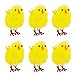 Amscan 390882 Easter Chenille Chicks, Medium, Yellow