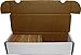BCW 660 Count- Corrugated Cardboard Storage Box - Baseball, Football, Basketball, Hockey, Nascar, Sportscards, Gaming & Trading Cards Collecting Supplies (10 Boxes)
