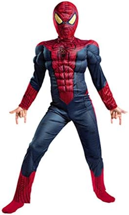 GradPlaza Spiderman Cosplay Children's Performance Costume Set for boy