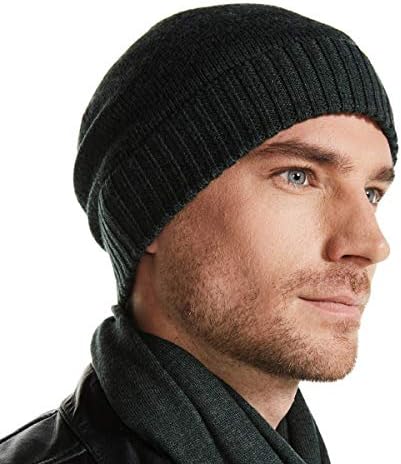 Eurkea ニット帽 メンズ ニット メリノウール 100 シンプル バレンタインデー ギフト プレゼント Kashimia J