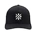 HAKA PNW Hat – Pacific Northwest Trucker Mesh Snapback Baseball Cap (Black)