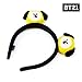 BT21 Chimmy Hair Band One Size Yellow_Black