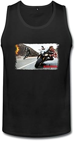 RUIFENG Men's Tom Cruise Mission Impossible 5 Rogue Nation 2015 Bmw S1000rr Motorbike Tank Top Size XXL