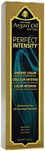 One N Only Perfect Intensity Neon Blue Semi Permanent Hair Color Neon Blue Buy Online At Best Price In Uae Amazon Ae