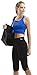Hot Shapers Women Sauna Fat Burn Capri Pants – High Waist Sweat Workout Leggings (M, Black)