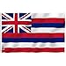 Anley Fly Breeze 3x5 Foot Hawaii State Flag - Vivid Color and UV Fade Resistant - Canvas Header and Double Stitched - Hawaiian HI Flags Polyester with Brass Grommets 3 X 5 Ft primary