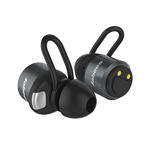 [SALES NOW ON] True Wireless Bluetooth Earbuds. Perfect Companion for Active Lifestyle. No More Tangled Wires! Comes with 450mAh Power Pouch - Jabees BTwins - Sweat Proof - Robust.
