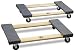 WEN 721830 1320-Pound Capacity 18-by-30-Inch Hardwood Mover's Dolly, 2-Pack primary