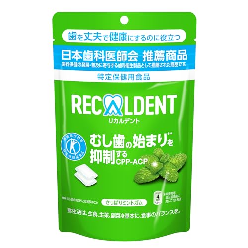 モンデリ―ズ リカルデント さっぱりミントガム スタンドパウチ大容量 280g商品画像