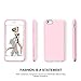 DesignSkin iPhone 6 Sliding Card Holder Case, Extreme Heavy Duty Triple Layer Bumper Protection Wallet Cover with Storage Slot for Slider iPhone6 - Baby Pink