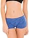 Kalon 6 Pack Women's Nylon Spandex Boyshort Panties (Medium, Sporty Tri-Blend)