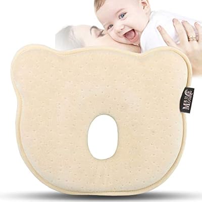 Lixada Newborn Baby Pillow Head Shaping Pillow Prevent Flat Head