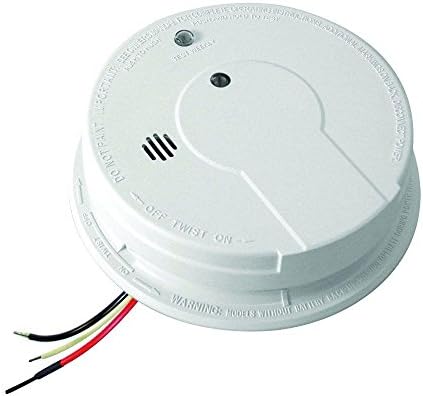 Kidde P12040 Hardwire with Battery Backup Smoke Alarm Photoelectric