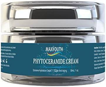Maxyouth Phytoceramide Cream-Super Anti Aging Formula (ALL IN ONE) + Hyaluronic Acid + Retinol + Rosemary &amp; Balm Mint Extract -Extreme Hydration-Anti Aging / Wrinkle / Fine lines / Moisturizer