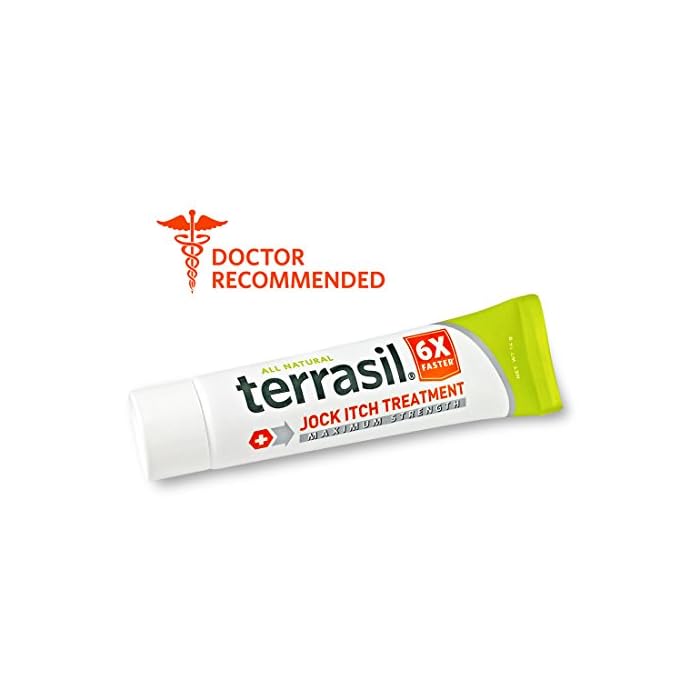 Jock Itch Treatment Max Relieves Jock Itch Tinea Cruris Symptoms by Terrasil – 14gm Tube