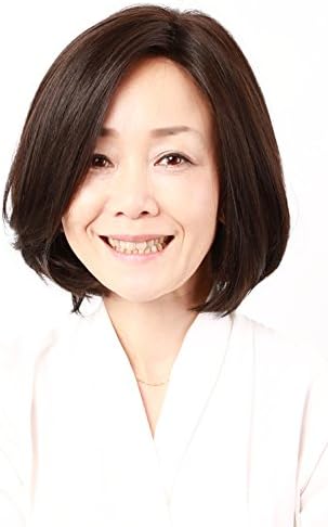 Igennki Human Hair Wig Short Bob 100% Hand Tied Lace Front Wig For Asian Women Medical Hair Loss HHU3010-N2 Natural Black
