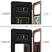 Galaxy Note 8 Case, TORU [Slim Hard Wallet Case Rose Gold] Card Holder ID Slot Protective Dual Layer Cover with Hidden Storage Compartment & Mirror for Samsung Galaxy Note 8 (2017) - Rose Gold