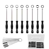 Senrob 8 Pcs Carburetor Adjustment Tool Kit, Tune-up Adjusting Tool for Common 2 Cycle Carburetor Engine (8 Screwdrivers with Needles&Case)