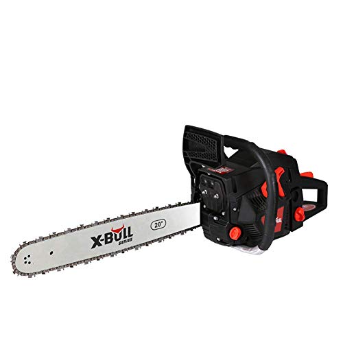 X-BULL 20-Inch Gas Powered Chain Saw 62cc