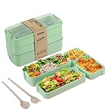 Bento Box for Adults, 3-In-1 Meal Prep