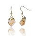 Sedmart Gold Plated Irregular Raw Amethyst citrine Drop Earring For Women Gemstones Earring Jewelry