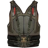 Tom Hardy Tactical Bane Dark Knight Rises Military Tactical Synthetic Leather Vest Jacket
