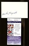 Bronko Nagurski Signed Index Card 3x5 Autographed Bears JSA R37297