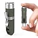 Led Flashlight Rechargeable 550 Lumens Mini Flashlight Led Waterproof Small Flashlight for Camping 4 Modes (Military green)